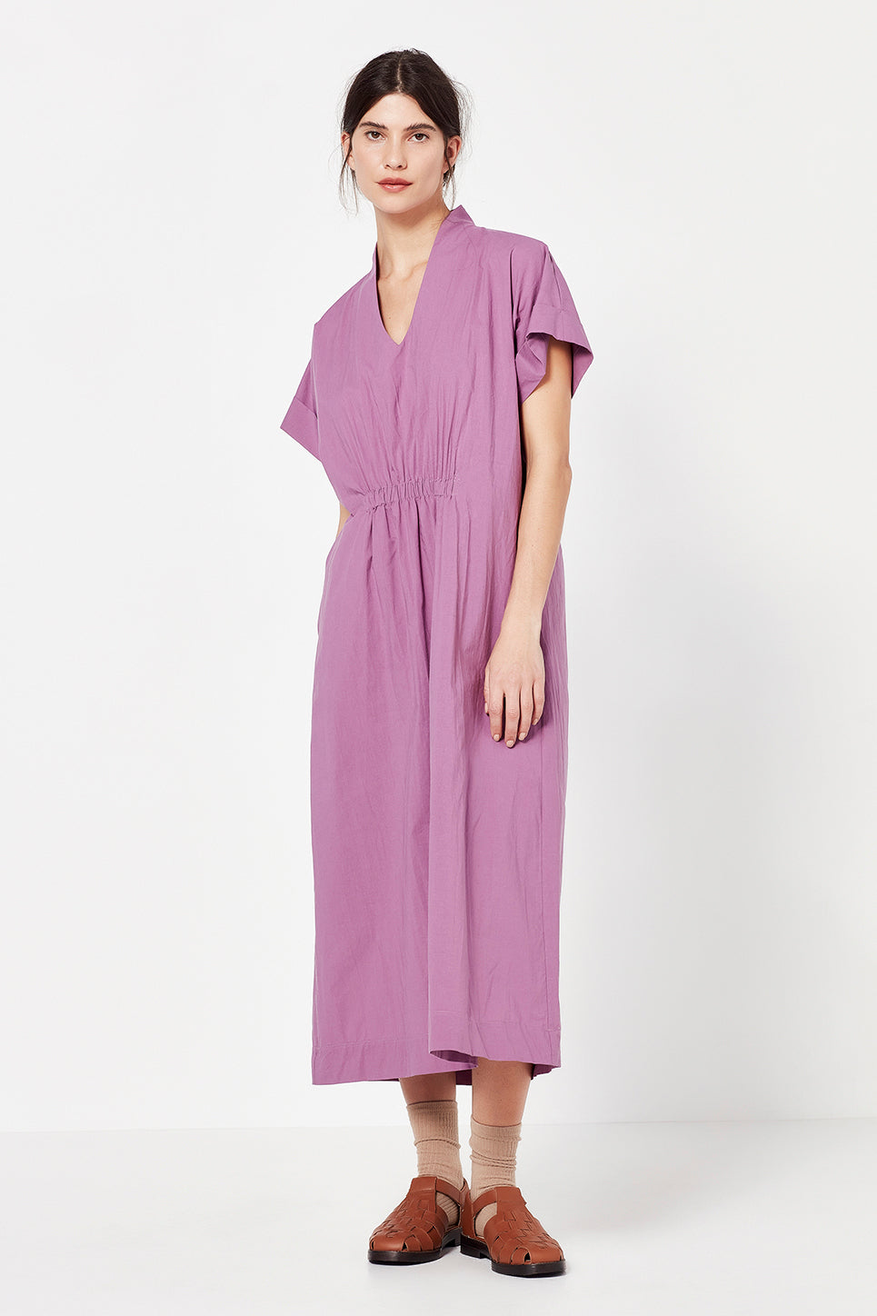 The Cordelia Dress in Orchid