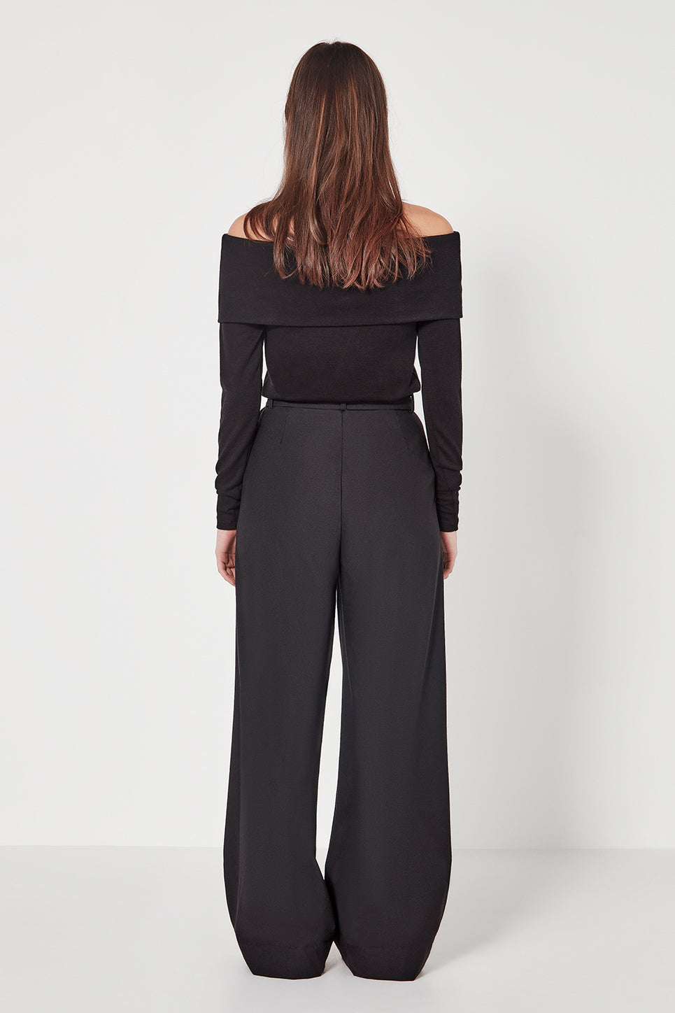 The Asher Trouser in Black