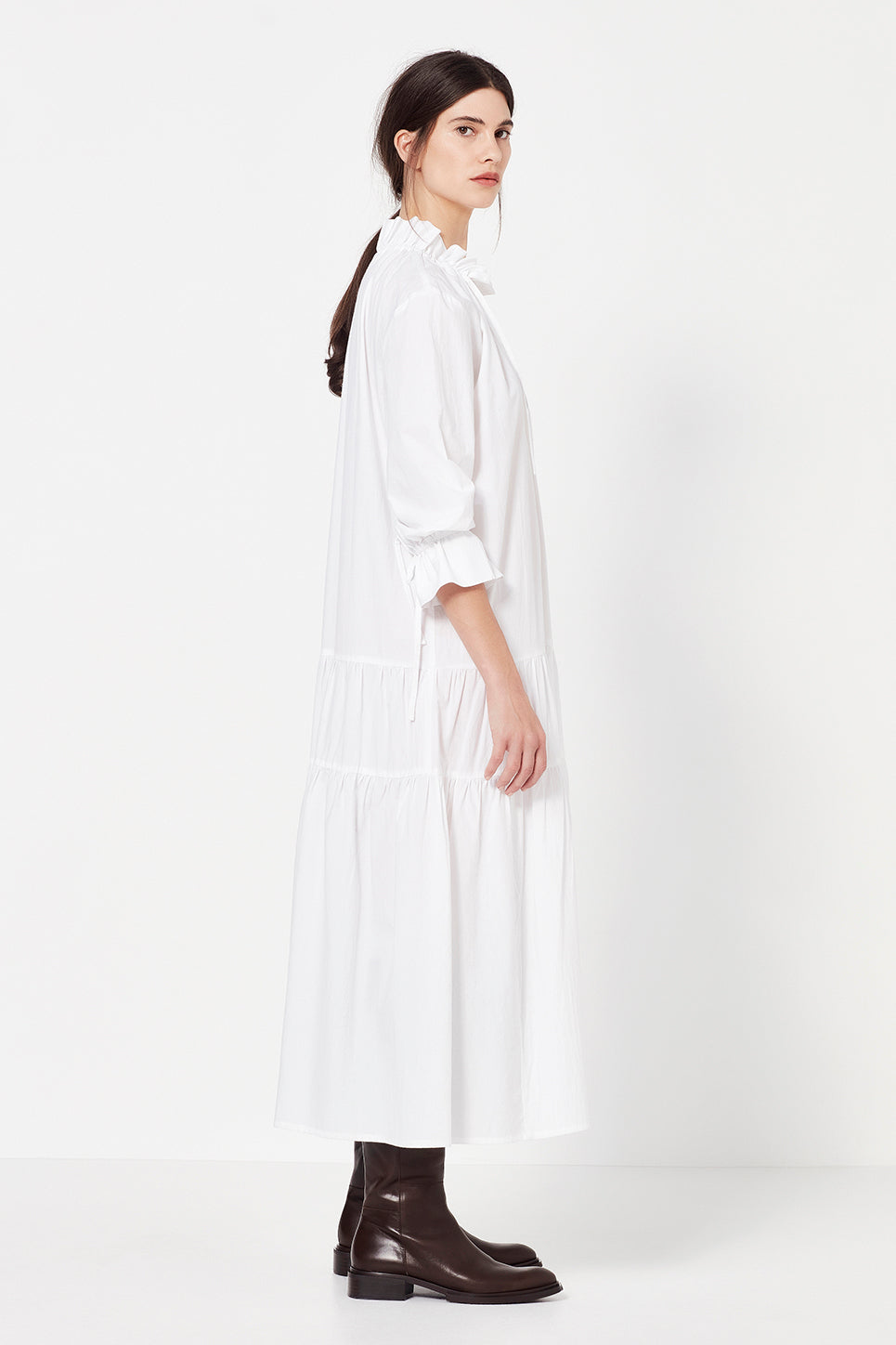 The Primrose Dress in White
