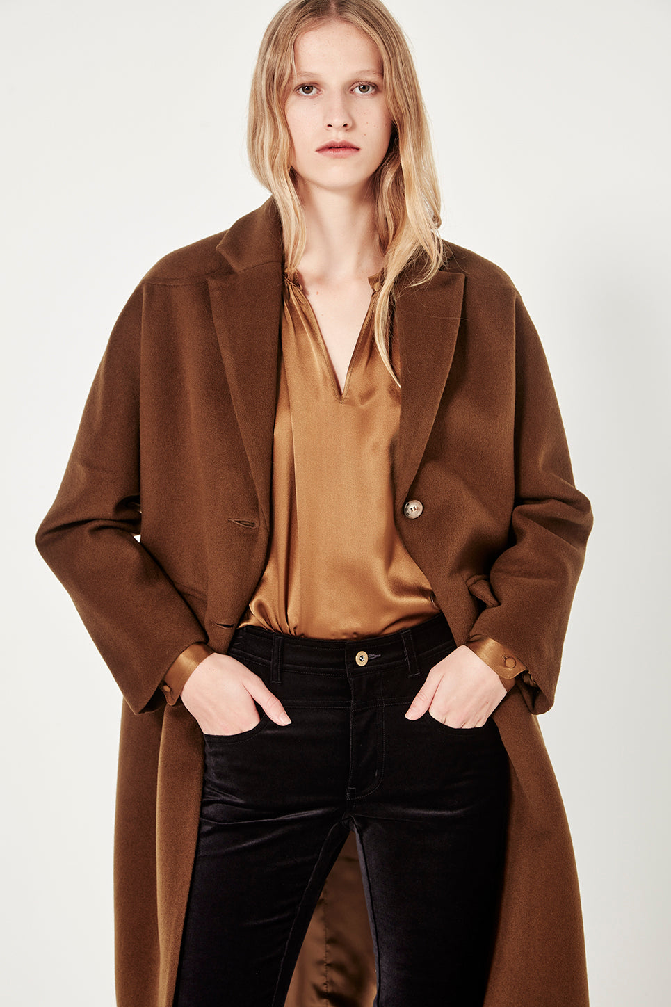 The Helsinki Coat in Tobacco